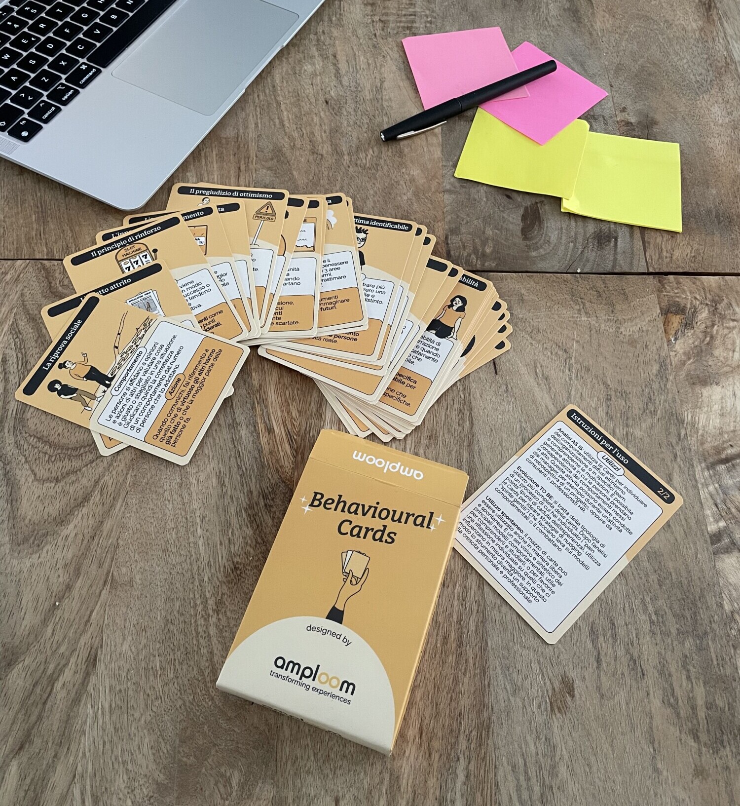 Behavioural Design Cards cultura organizzativa